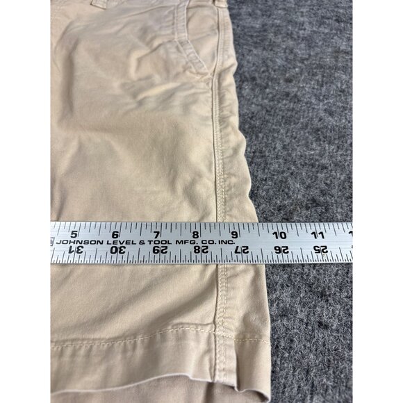 American Eagle Next Level Flex Beige Men’s Chino Shorts Size 26 Slim Fit - Picture 6 of 7